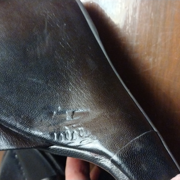 New Without Box Prada Wedge Sandals Size 7.5 - Picture 4 of 6